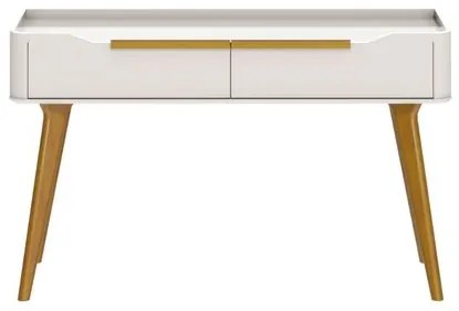 Aparador Crono Cor Off White 2 Gavetas 136cm - 79450 Sun House
