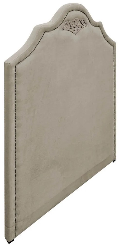 Cabeceira Casal Orlando P02 140 cm para cama Box Suede - ADJ Decor