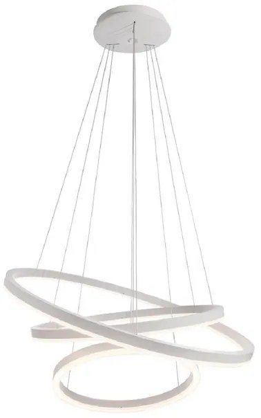 Pendente Led Metal E Aluminio 100W 3000K Danza - BRANCO