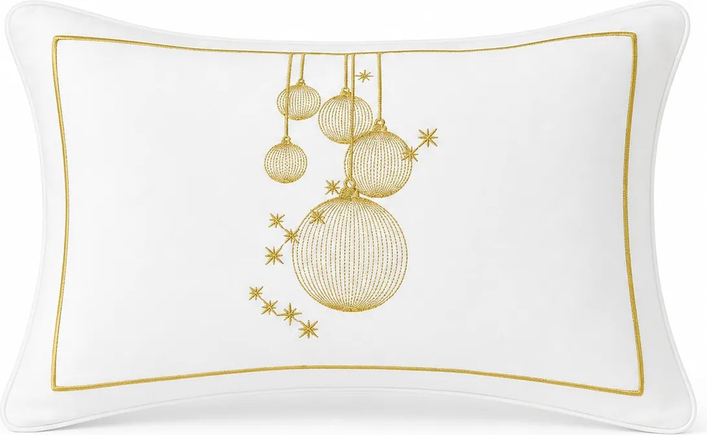 Almofada c/ Enchimento Trussardi Cetim 300 Fios Lume  30 x 50 cm