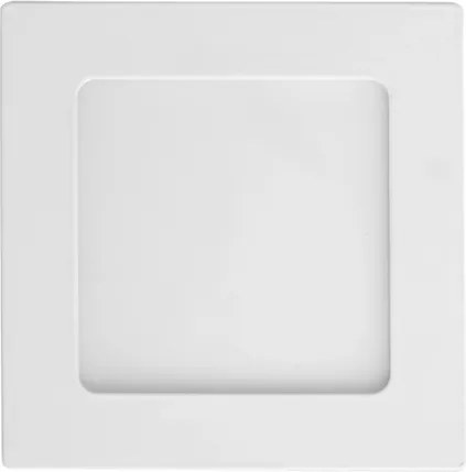 Plafon Led De Embutir Quadrado Branco 6W 6000K Panel