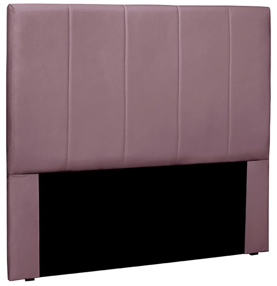 Cabeceira Decorativa Casal 1,40M Erza Veludo Uva G63 - Gran Belo