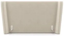 Cabeceira Cama Box Queen 160cm Nicea Z37 Veludo Bege - Mpozenato