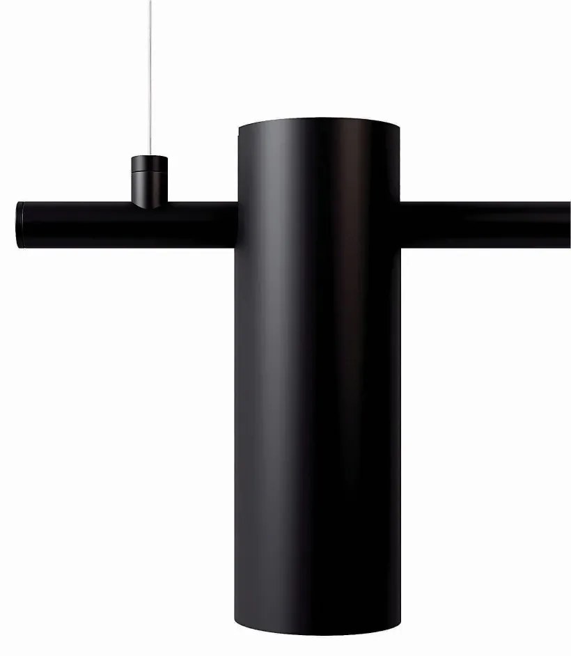 Pendente Tube Transpass Barra Linear Simetrico 5,7X16,7X95Cm Alumínio... (CHAMPANHE)