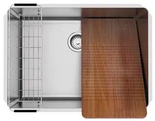 Tanque de Embutir Tramontina Jumbo 106 L em Aço Inox 70 x 50 cm