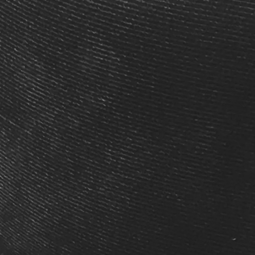 Puff Retro Luis Xv Capitonê 1 Metro Suede Preto - D'Rossi