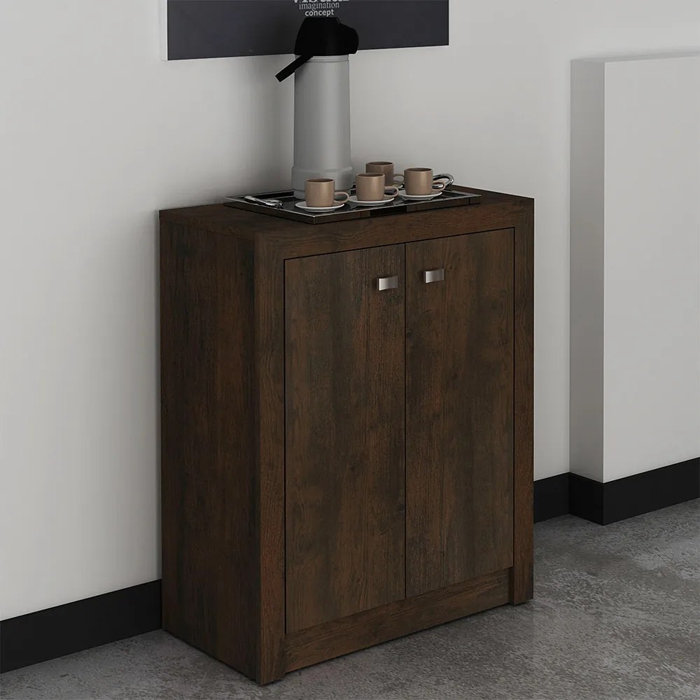 Balcão para Escritório Home Office ME4103 MDP Rustico G69 - Gran Belo