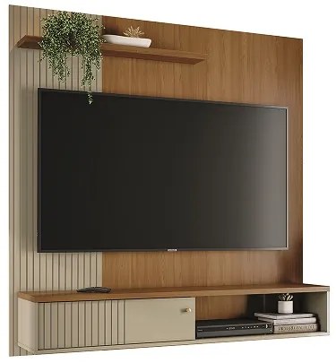 Bancada Suspensa Aurora Cumaru/Opala - Madetec Móveis
