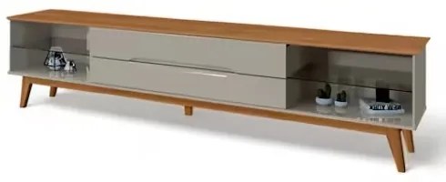 Rack Limit 2.18 Gianduia/Nature - Tebarrot Móveis