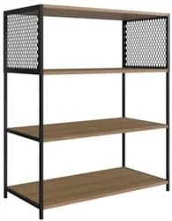 Estante Multiuso Industrial 77cm com Prateleiras Alure Mel Z54 - Mpoze