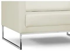 Poltrona Decorativa Maia 106cm C26 Corano Bege Claro - Domi
