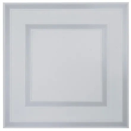 Plafon Led Embutir Quadrado Aluminio Branco 65,6W 3000K Fit