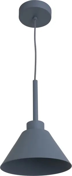 Pendente Led Aluminio 7W 2700K 20Cm Plie - AZUL