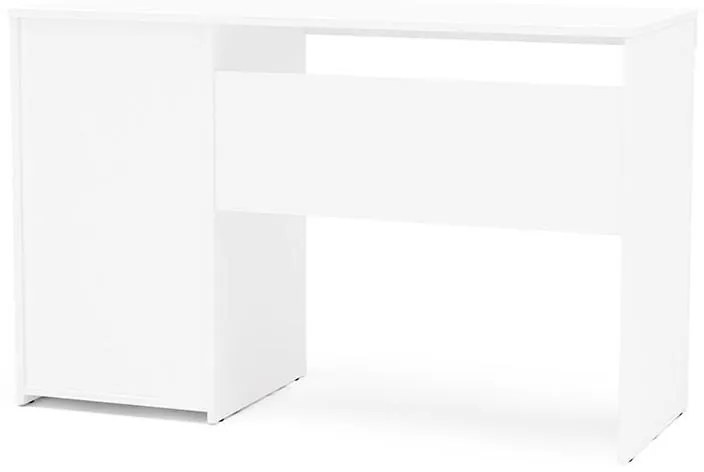 Mesa De Escritório Computador Malta 1,20m 4 Gavetas - Branco