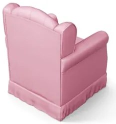 Poltrona de Amamentação Balanço Lucy Z39 Sintético Rosa - Mpozenato