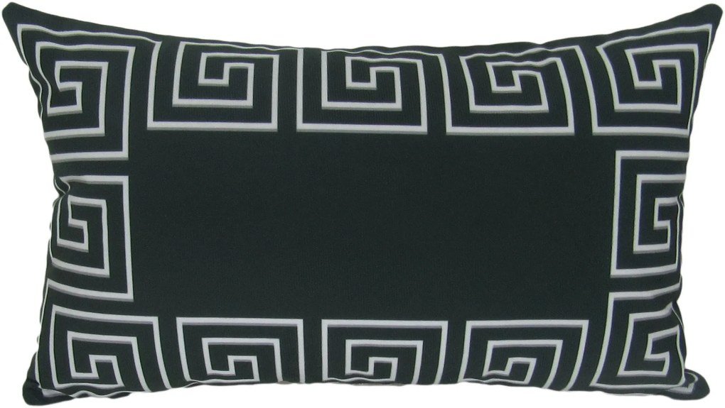 Capa Almofada Veludo estampado Cairo Verde - Verso Branco - 30x50cm