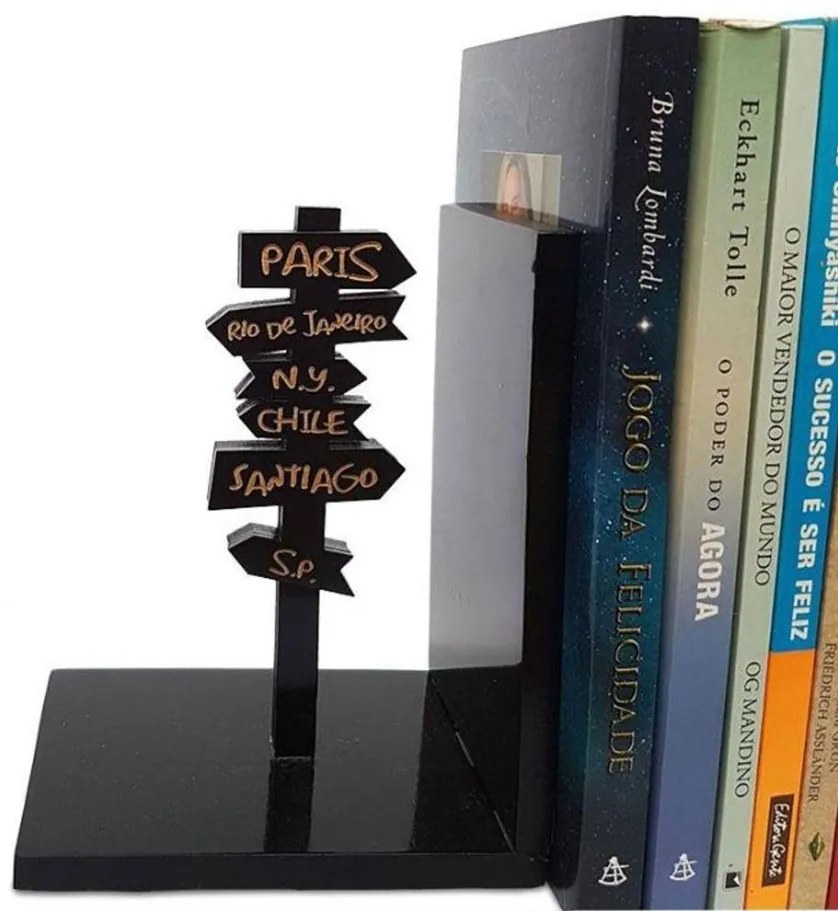 Aparador de Livros - Mochileiro - Laranja