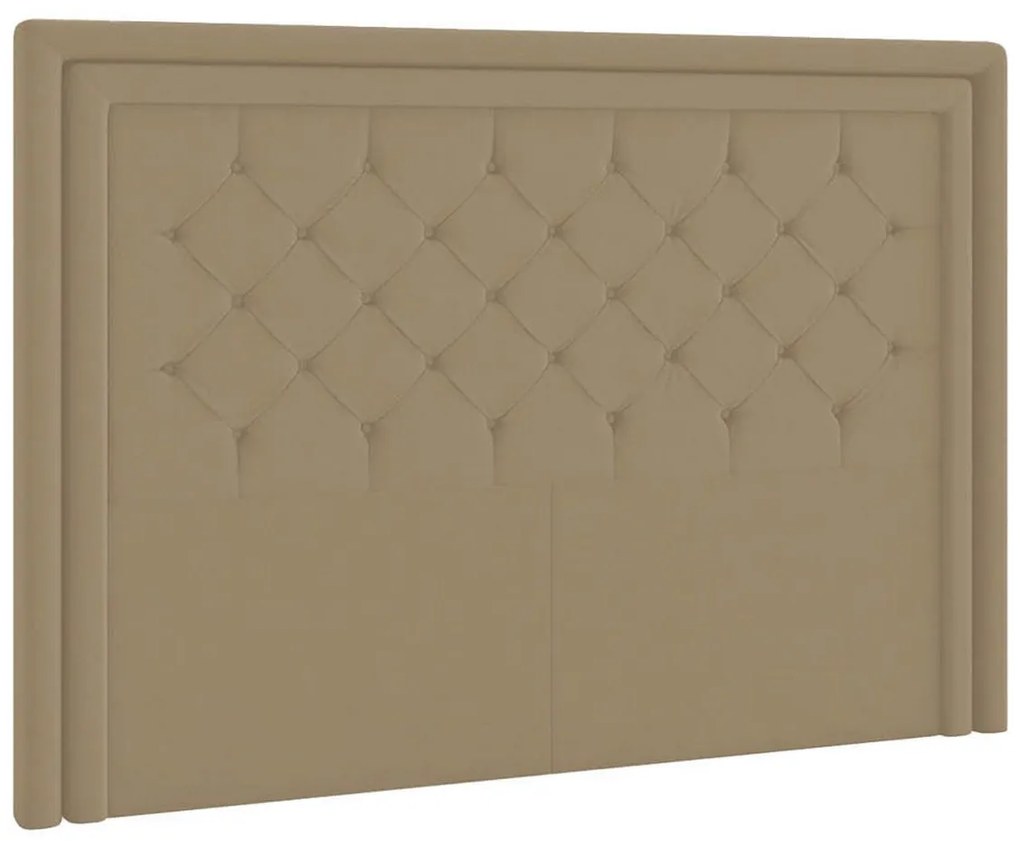 Cabeceira Casal Estocolmo P04 140 cm Suede - ADJ Decor