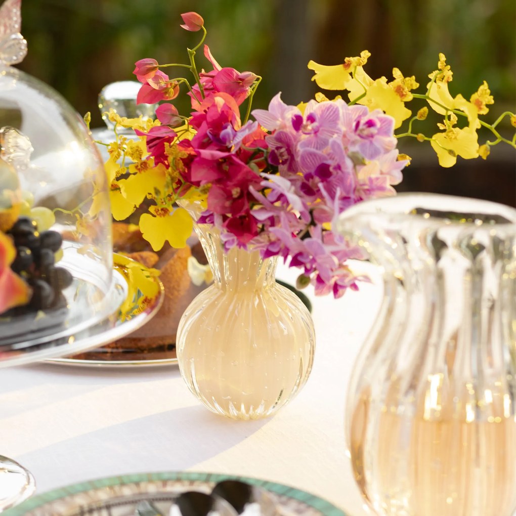 Vaso Murano Viena PP Champagne