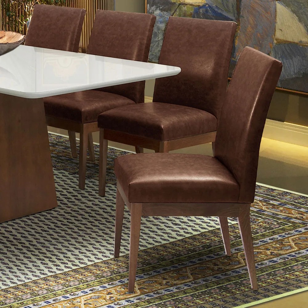 Cadeira Decorativa Luana Couríssimo Whisky - Rimac