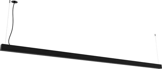 Pendente Led Up Light Aluminio 53,4W 3000K New Fit40 - PRETO