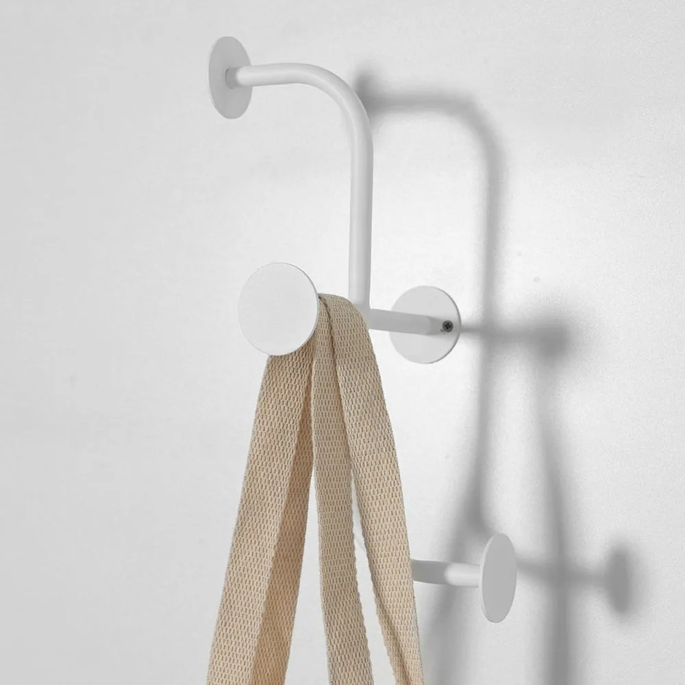 Cabideiro Ato Branco - 20x18x34cm