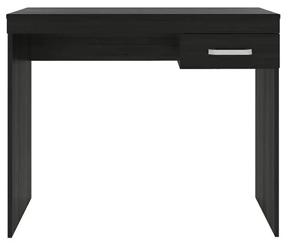 Mesa Escrivaninha Escritório Home Office 1 Gaveta Preta