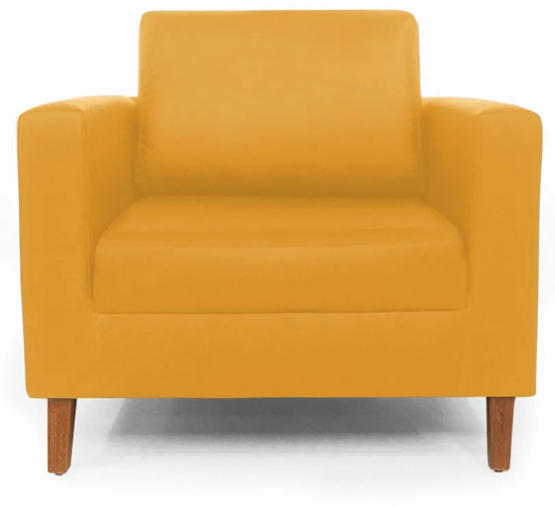 Poltrona Decorativa Gabriela Courino Amarelo