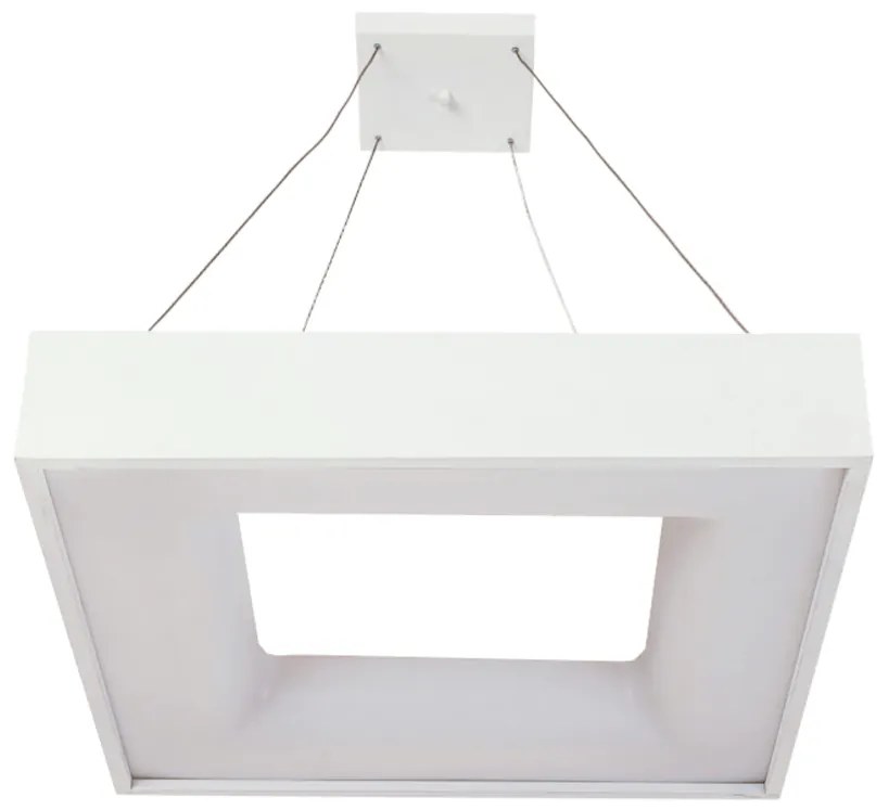 Pendente Belize 36X36Cm Led 24,4W Bivolt / Base Vazada | Usina 19012/3... (OC-M Ocre Metálico, 4000k)