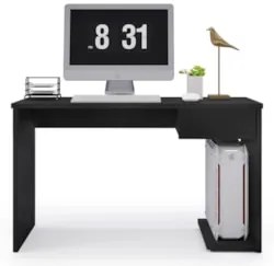 Mesa de Escritório Para Computador Noronha Z19 Preto - Mpozenato