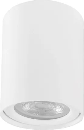 Plafon De Sobrepor Redondo Alumínio Lisse Ii - BRANCO