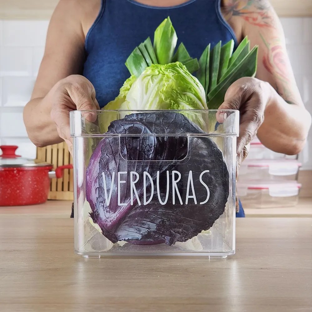 Organizadores de Geladeira com Etiqueta