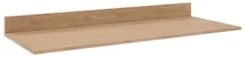 Armário Aéreo Virgínia e Balcão com Tampo 120cm Arizona Castanho/Cinza