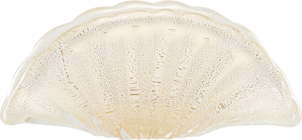 Porta Cartão Murano Istambul C/ Ouro - Quartzo Pérola  Quartzo Pérola