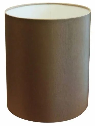 Cúpula Abajur Cilíndrica Cp-7001 Ø13x15cm - Caqui