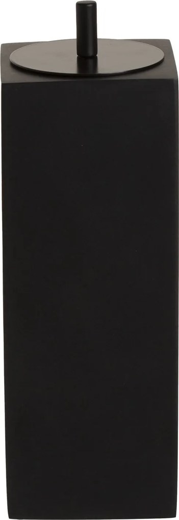 Porta Escova de Dentes em Resina – Sottile Casa Preto Fosco - Black Matte