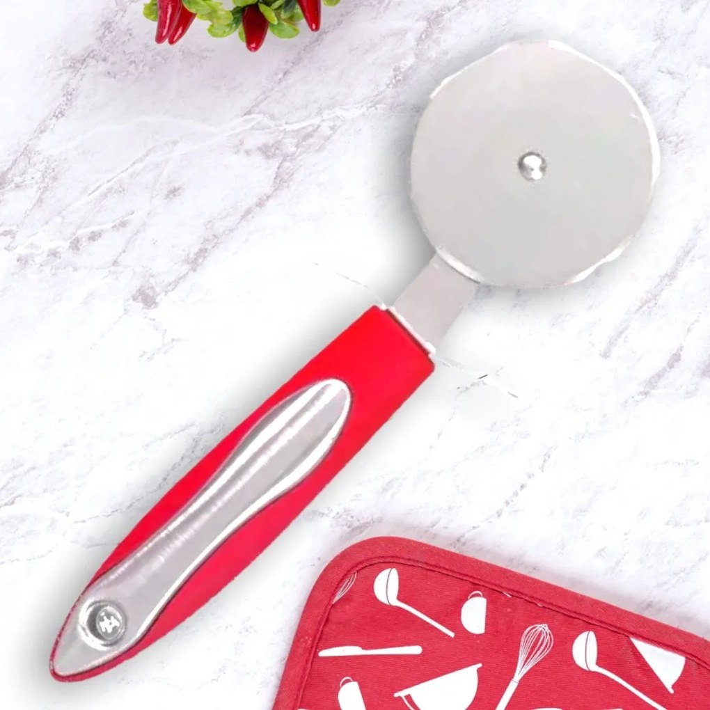 Cortador de Pizza (Vermelho)