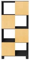 Conjunto Escritório Home Office 4 Peças Nil A06 Preto - Mpozenato