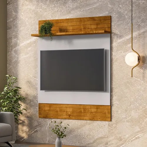 Painel Guaratuba Naturalle/Off White - Bechara Móveis