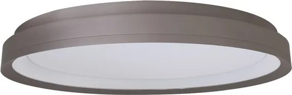 Plafon Led Sobrepor Metal Aluminio 36w 3000k Giro