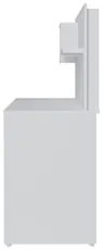 Escrivaninha com Painel 1 Nicho 1 Prateleira Mobile First Branco Arta