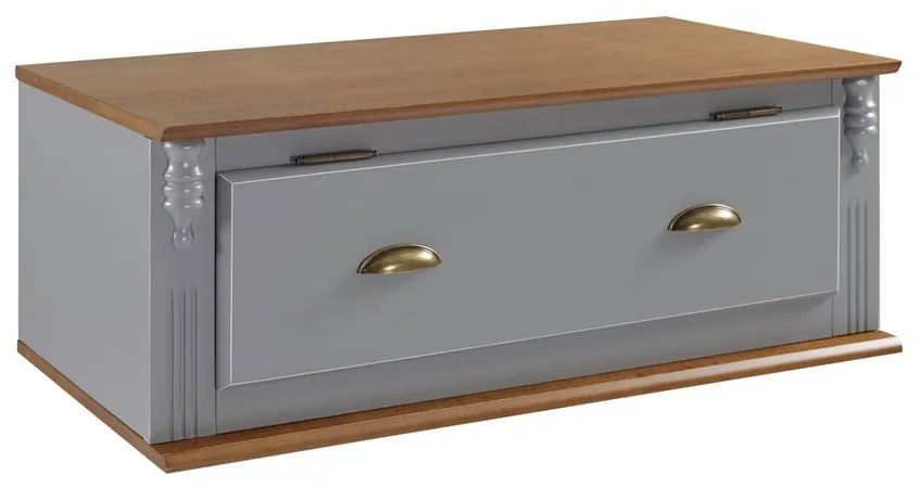 Armário Aéreo Cozinha 1 Porta Basculante Hannover - Wood Prime NL 32141