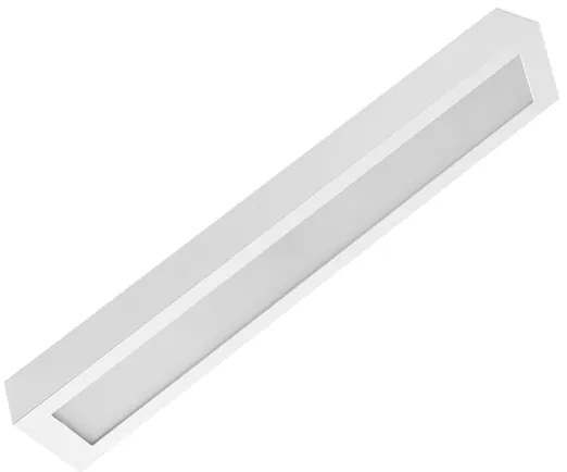 Plafon Led Sobrepor Aluminio Branco 18W 6500K Londres