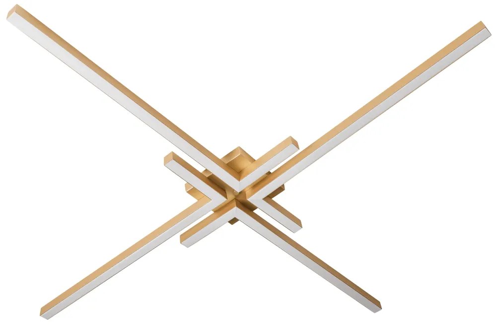 Plafon Play Quadrado 120X120Cm Led 65,6W Bivolt / "l" C/ 21,5X58Cm | U... (FN-F - Fendi Fosco, 3000k)