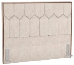 Cabeceira Cama Box Casal Queen 160cm Órion Z37 Linho Cru - Mpozenato