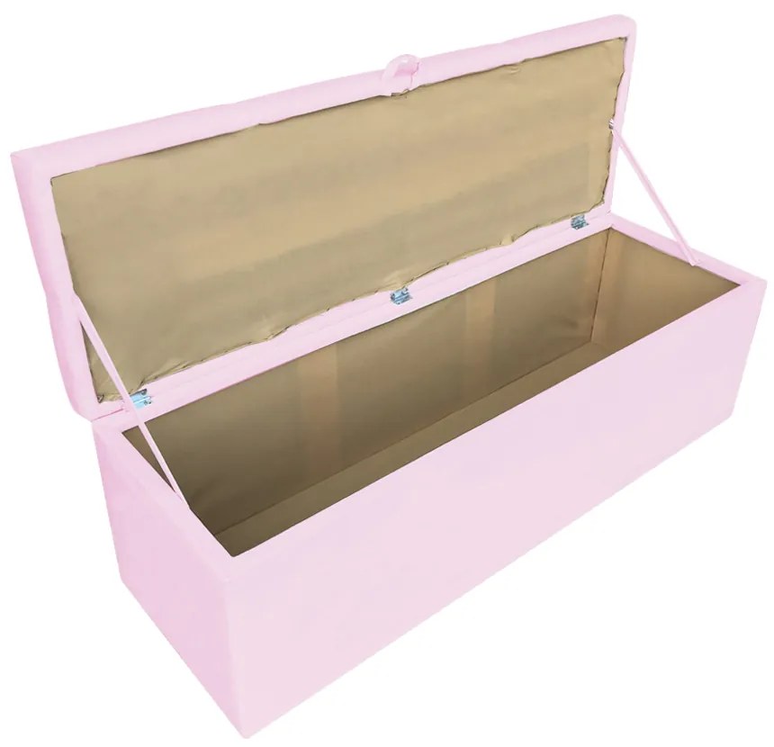 Calçadeira Clean 140 cm Suede D'Rossi - Rosa Bebê