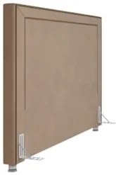 Cabeceira Cama Box Casal Queen 160cm Mali Z37 Veludo Bege - Mpozenato