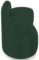 Sofá 2 Lugares Para Sala 140cm Orgânico Wendi Boucle Verde I01  - Mpoz
