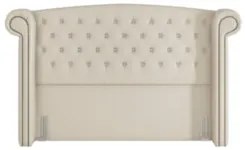 Cabeceira Cama Box Casal 160cm Provença Z37 Facto Pérola - Mpozenato
