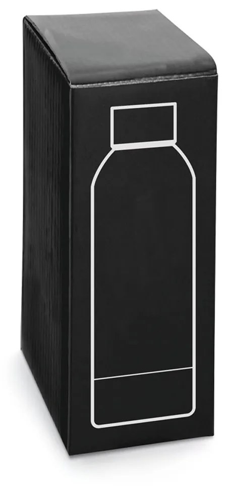 Squeeze Emborrachado Aço Inox 550ml - Azul